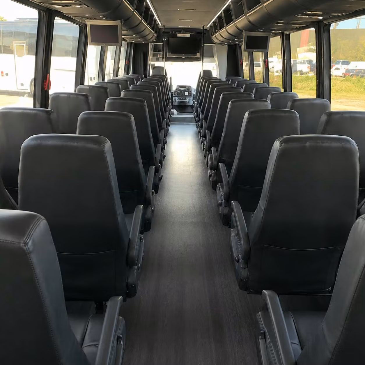 30 passenger minibus interior
