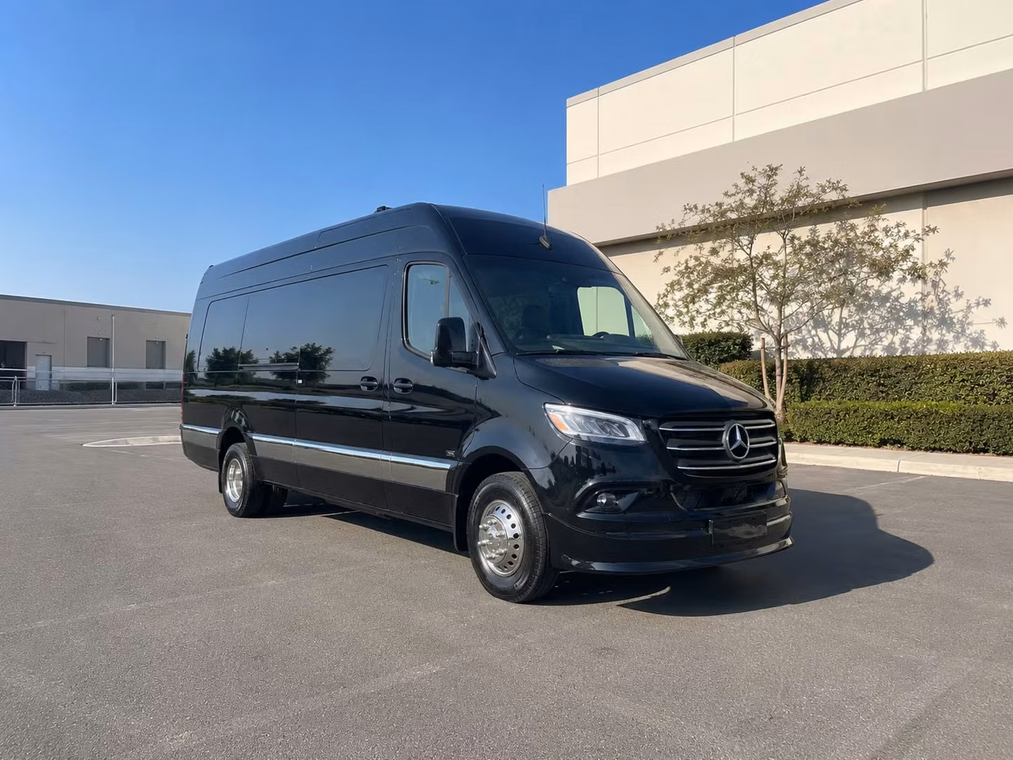 sprinter van with driver